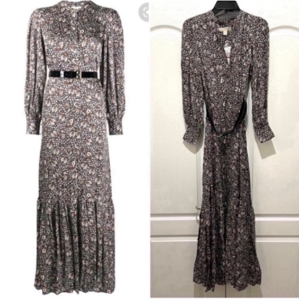 MICHAEL Michael Kors Patterned Maxi Dress S
